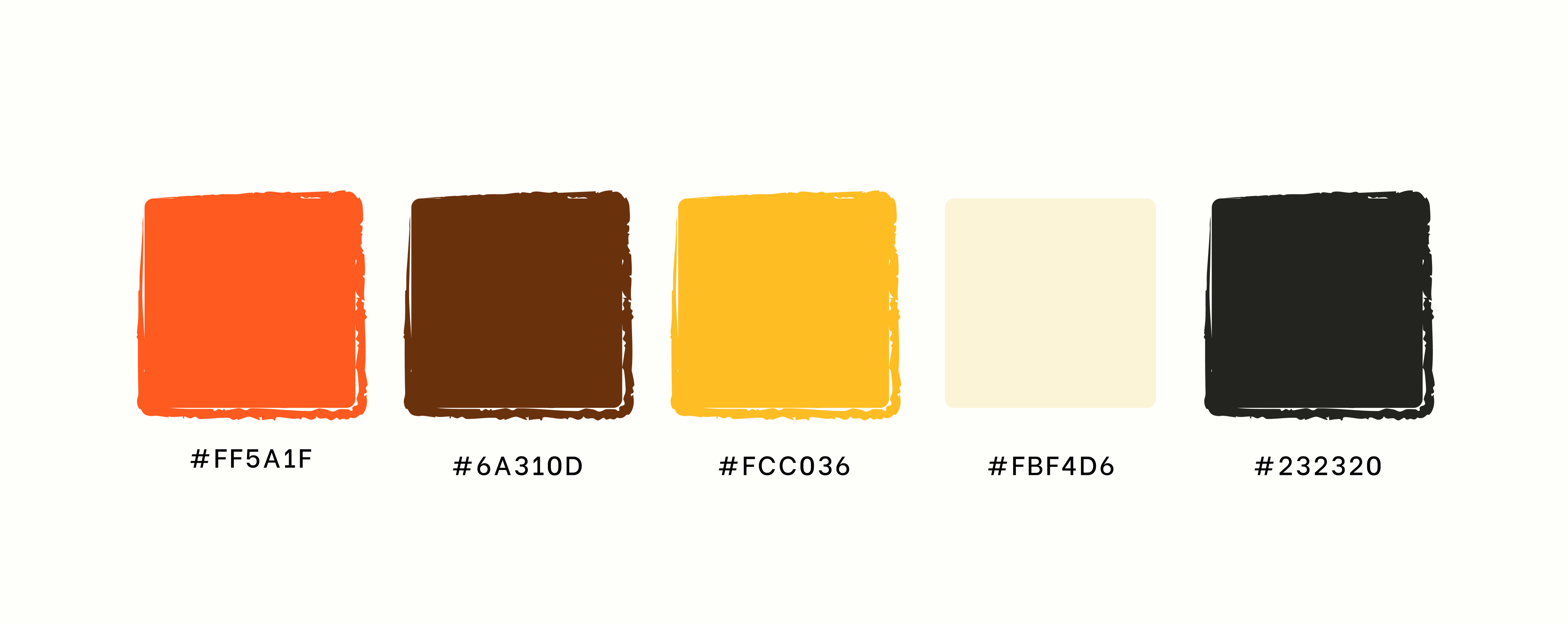 Krispy Kombi Color Palette and Typography